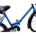 Retro skladací bicykel Fuzlu 24'' Universal / Universe 1 prevodový 15" modrá